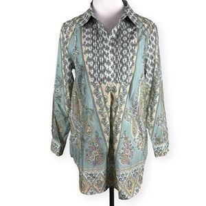 Soft Surroundings PS Petit Small Paisley Top